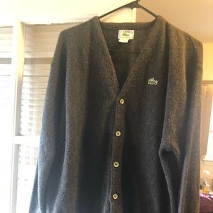 Vintage Izod Lacoste Cardigan Sweater - Sz.L
